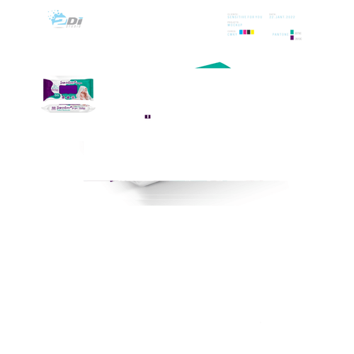 Toalha Umedecida Sensitive Baby For You 50 unidades