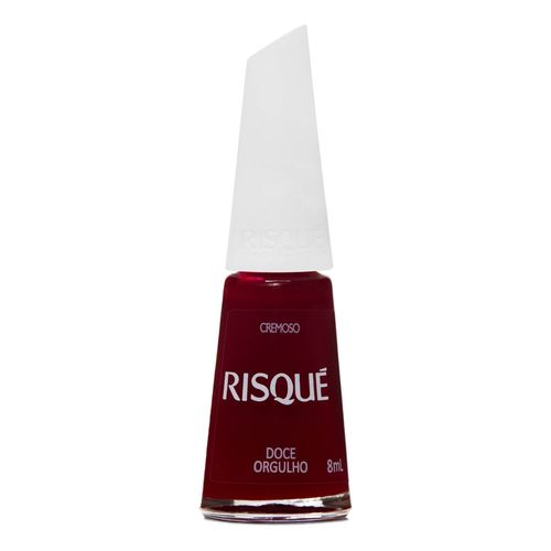 Esmalte Risqué Vermelho Cremoso Doce Orgulho 8ml