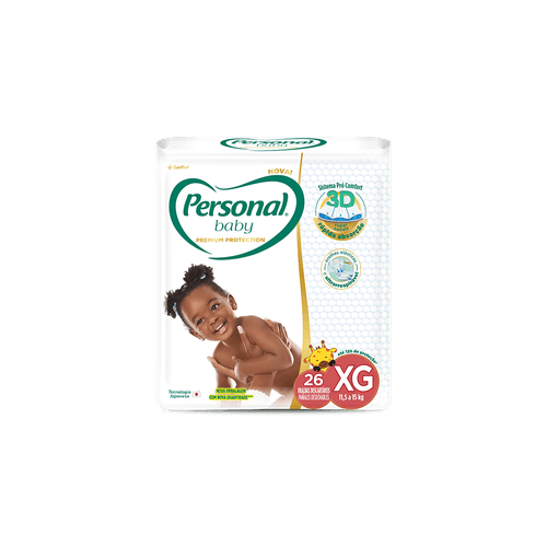 Fralda Personal Baby Premium Protection XG 26 unidades