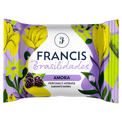 Sabonete em Barra Amora Francis Brasilidades Flow 80g