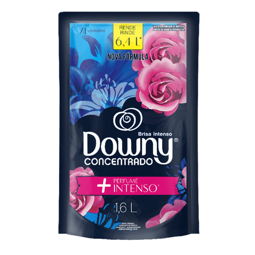 Amaciante de Roupa Concentrado Brisa Intenso Downy Sachê 1,6l