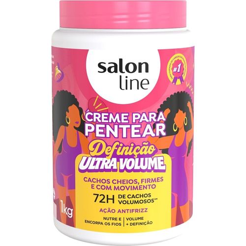 Creme para Pentear Salon Line  Definição Ultra Volume 1 Kg