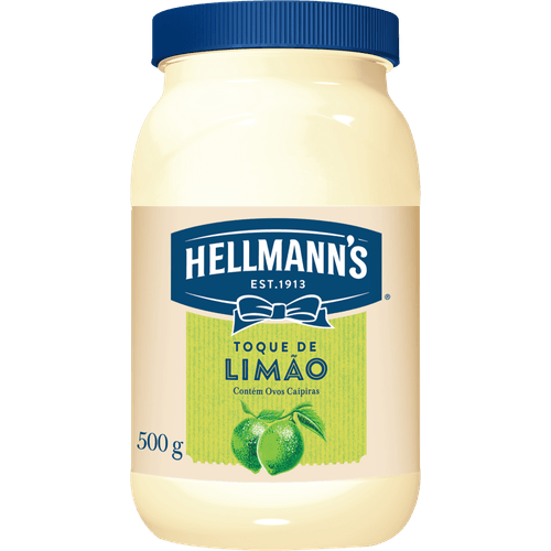 Maionese com Toque de Limão Hellmann's Pote 500g