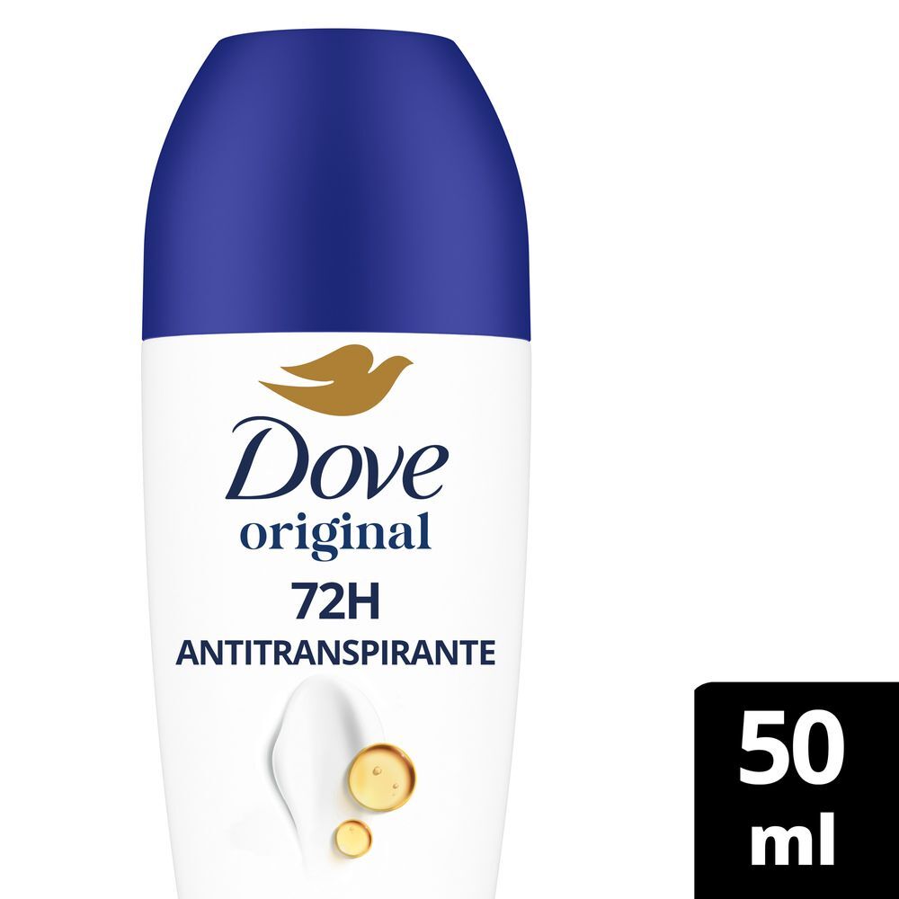 Antitranspirante Roll-On Original 48h Dove 50ml