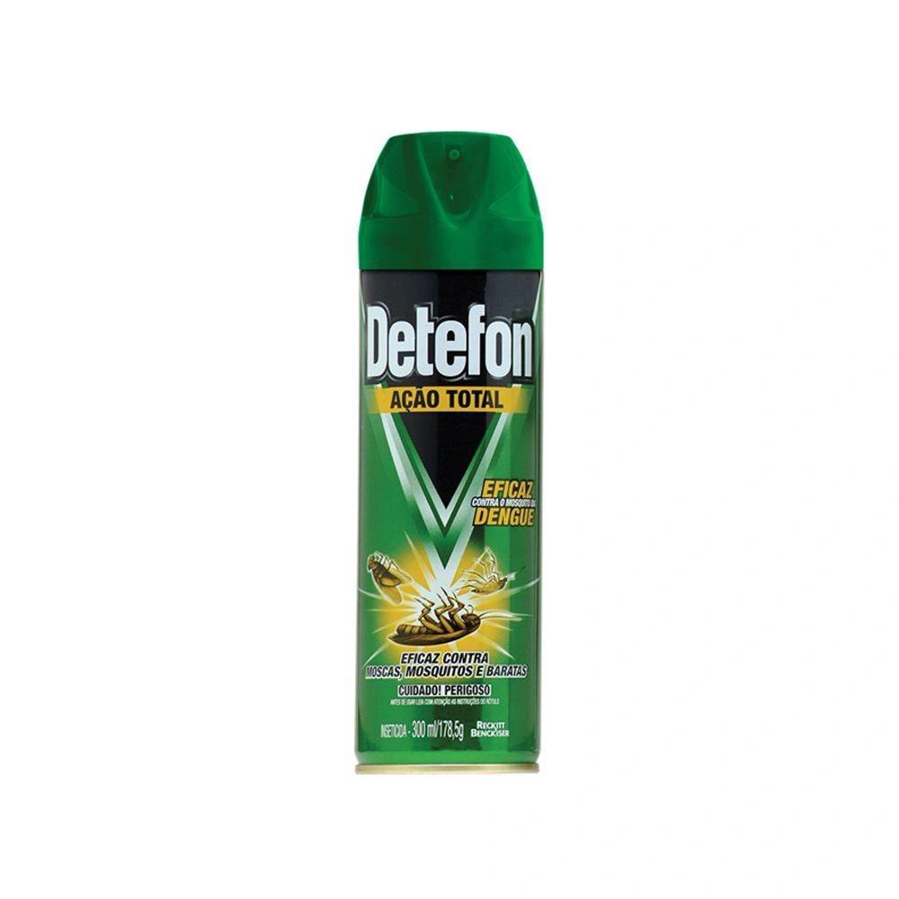 Multi Inseticida Detefon Ação Total Aerossol 300 ml