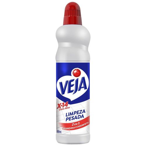 Limpador para Limpeza Pesada Cloro Ativo, Veja, 500ml