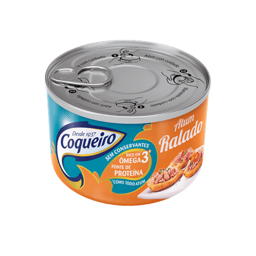 ATUM COQUEIRO RALADO OLEO 170g