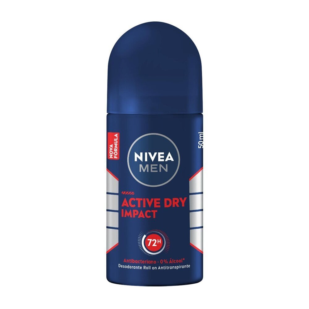 NIVEA MEN Desodorante Antitranspirante Roll On Dry Impact 50ml