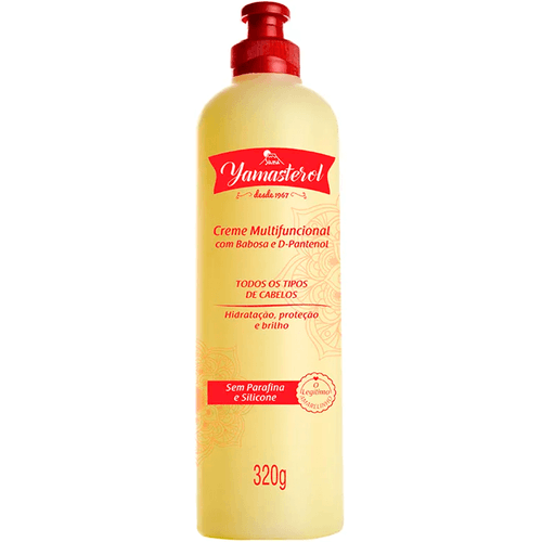 Creme Multifuncional com Babosa e D-Pantenol Yamá Yamasterol Frasco 320g