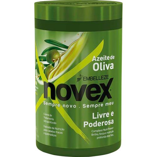 Creme De Tratamento Cabelo Novex Profissional Therapy Azeite Oliva 1kg