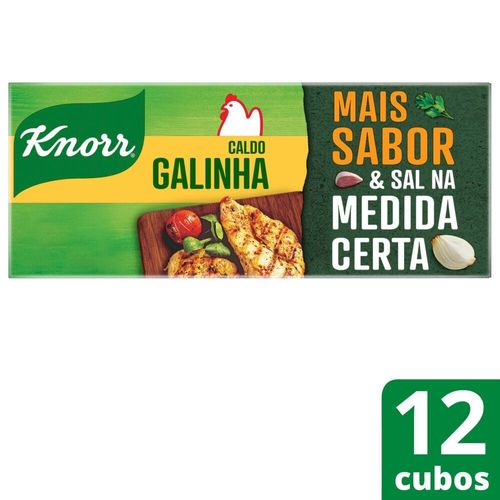Caldo Knorr Galinha 114 g 12 cubos