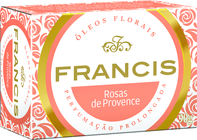 Sabonete em Barra Vegetal Verbena e Bergamota Francis Caixa 90g