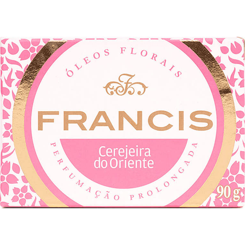 Sabonete em Barra Vegetal Cerejeira e Ylang Francis Caixa 90g
