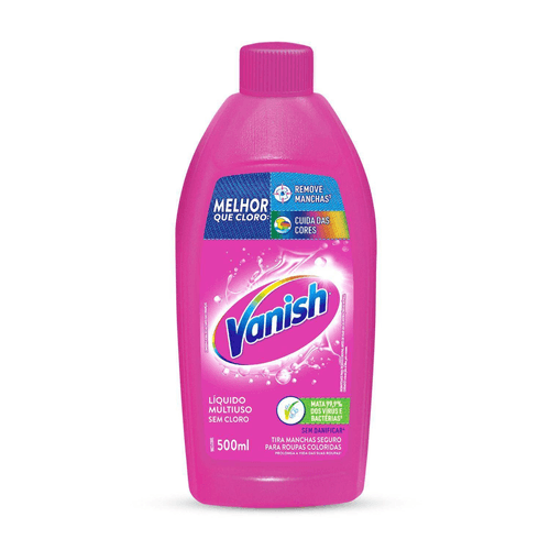 Tira Manchas Vanish Líquido Multiuso para roupas coloridas 500ml