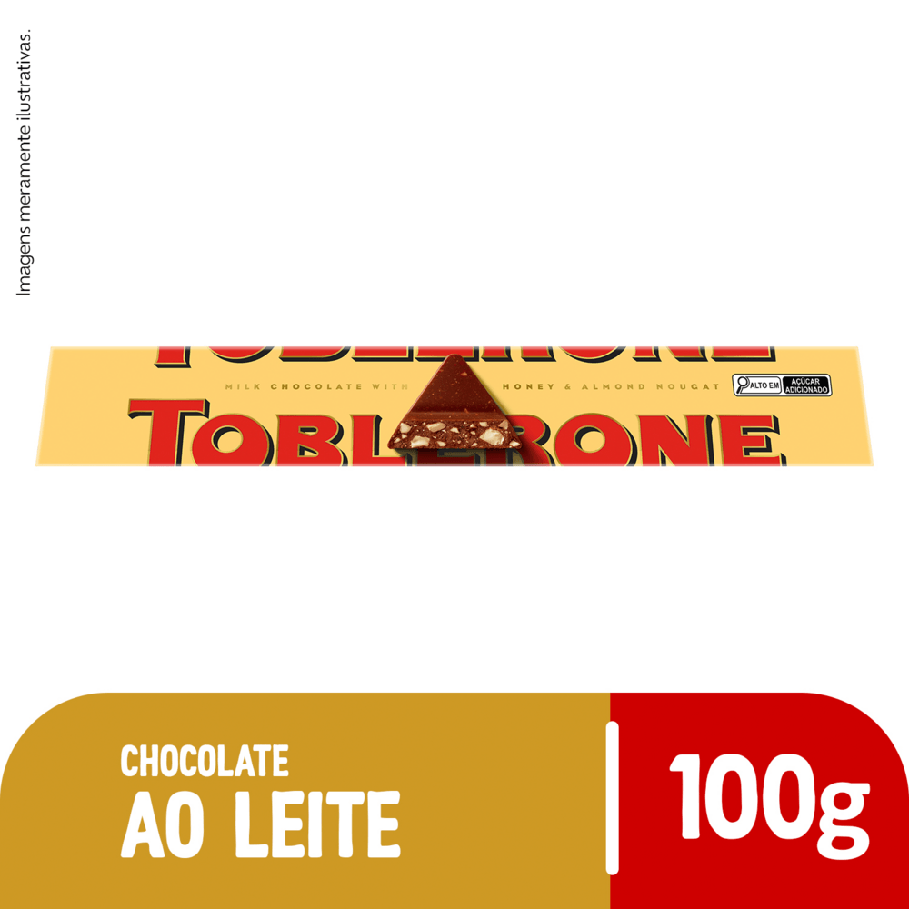 Chocolate Toblerone ao leite 100g