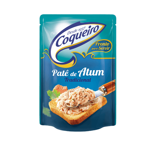 PATE TRADICIONAL COQUEIRO COM ATUM 170G