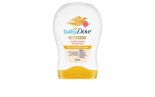 Condicionador de Glicerina Hidratação Glicerinada Dove Baby Frasco 200ml