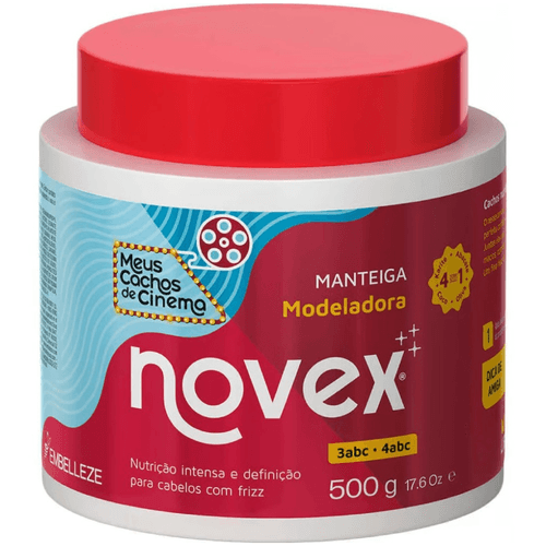 CREME  CABELO  NOVEX CACHOS CINEMA MANTEIGA 500G