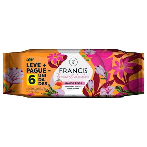 SAB FRANCIS BRASILIDADESLARANJA 6X80G