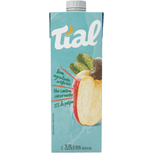Suco Néctar Caju Tial Caixa 1l
