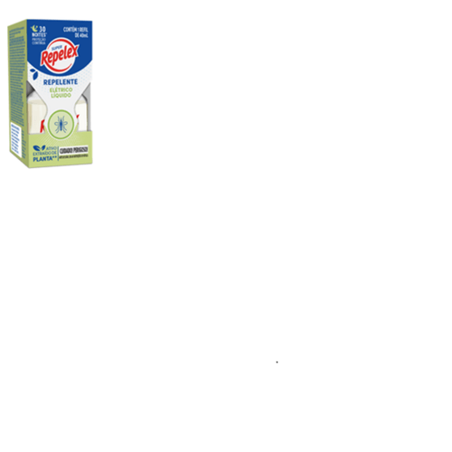 Repelente Elétrico Líquido Repelex Refil 30 Noites 40ml