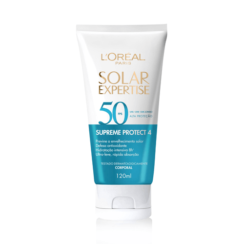Protetor Solar Corporal Loreal Paris Solar Fps 50, 120G