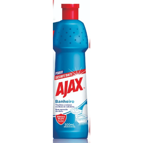 Desinfetante de Uso Geral Banheiro Ajax Squeeze 500ml