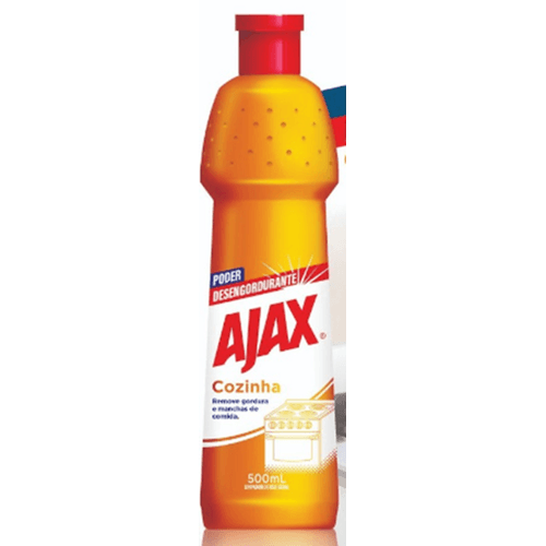 Limpador de Uso Geral Desengordurante Cozinha Ajax Squeeze 500ml