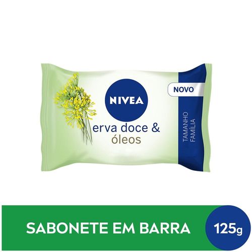 NIVEA Sabonete em Barra Erva Doce & Óleos 125g
