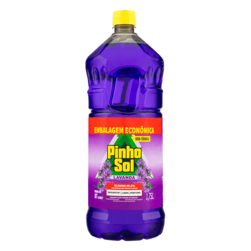Desinfetante para Uso Geral Original Pinho Sol Frasco 1,75l Tamanho Econômico