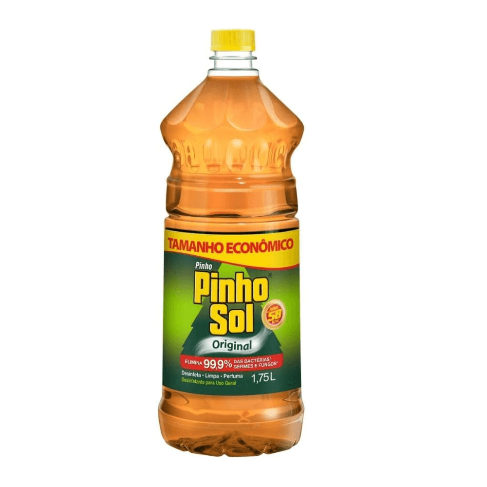 Desinfetante para Uso Geral Original Pinho Sol Frasco 1,75l Tamanho Econômico