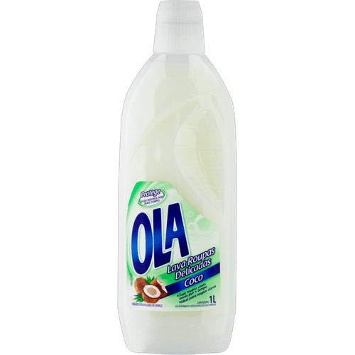 Lava-Roupas Líquido Roupas Delicadas Coco Ola Frasco 1l