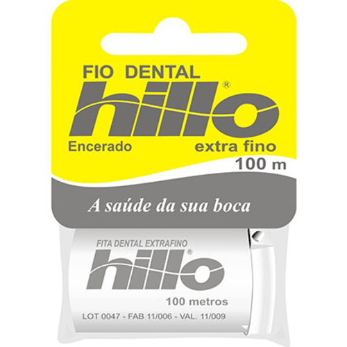 FIO DENTAL HILLO 100M-SM EXTRA FINO