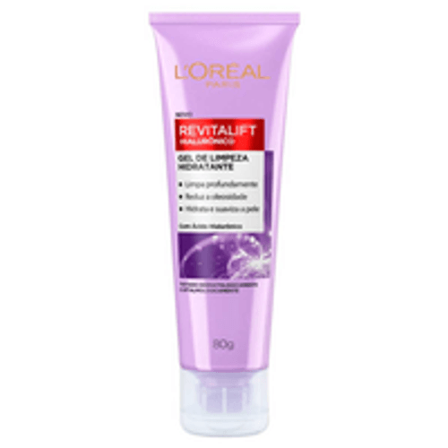 Gel de Limpeza Anti-idade L´Oréal Paris Revitalift Hialurônico, 80g