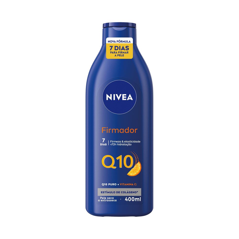 NIVEA Loção Hidratante Firmador Q10 + Vitamina C Pele Seca 400ml