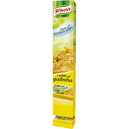 Preparado para Caldo em Tablete Bacon Knorr Mais Sabor Caixa 57g 6 Unidades