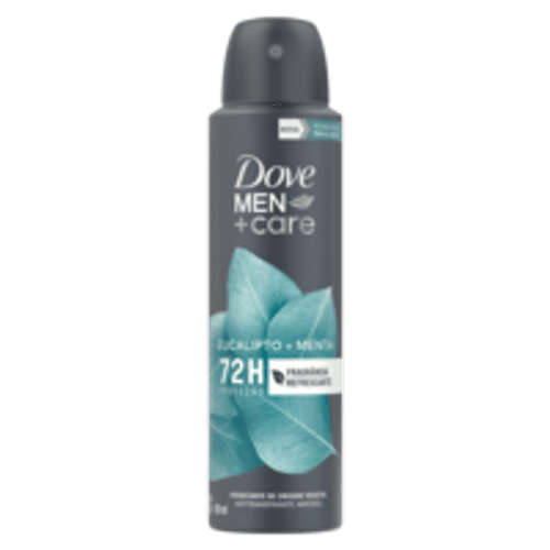 Antitranspirante Aerossol Eucalipto e Menta 72h Proteção Dove Men+Care 150ml Spray