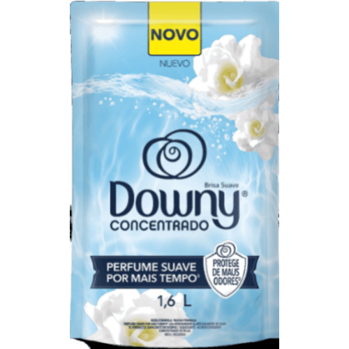 AMACIANTE ROUPA CONCENTRADO DOWNY 1,6L SACHE BRISA SUAVE
