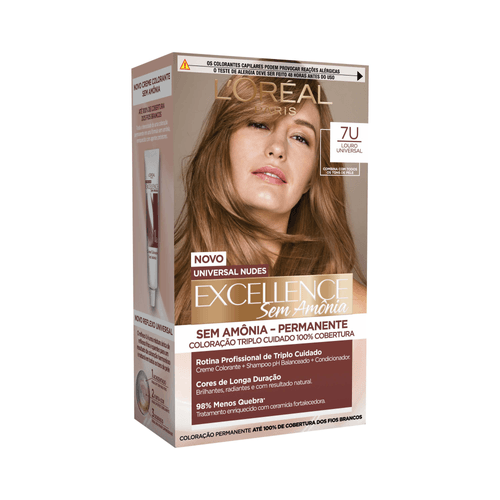 Excellence Sem Amônia 7U - Louro Universal