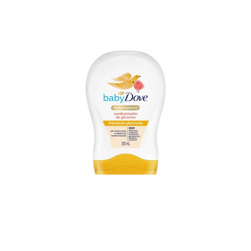 Condicionador de Glicerina Hidratação Glicerinada Dove Baby Frasco 200ml