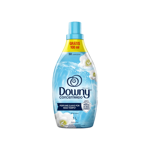 AMACIANTE ROUPA CONCENTRADO DOWNY 1L GTS 100ML BRISA SUAVE