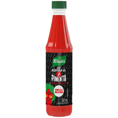 MOLHO PIMENTA KNORR 60ML- EDIÇÃO ESPECIAL CHILI BEANS
