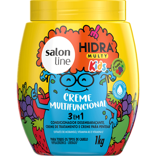 CR CAB SALON-L HIDRA KIDS 3EM1 1KG MULTY