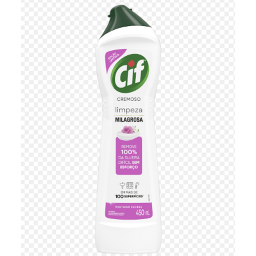 LIMP CIF CREM 450ML MILA ROSAS JASM
