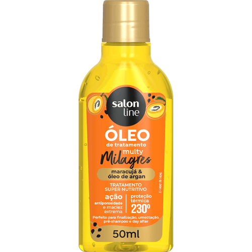 OLEO SALON CACH DOS SONHOS 50ML 
MARACUJA