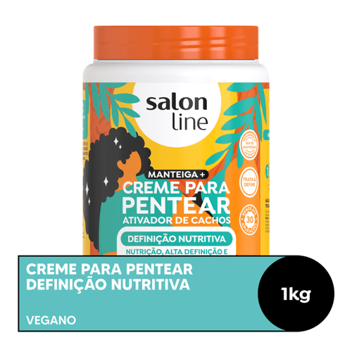 Creme para Pentear Salon Line Definição Nutritiva Pote 1kg
