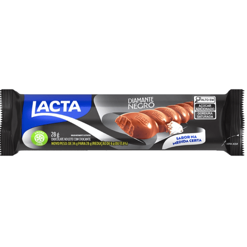 Chocolate Lacta Diamante Negro 28g