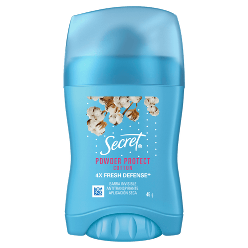 DESODORANTE STICK SECRET 45G COTTON