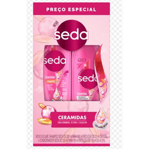 KIT SEDA SH300ML+CO190ML CERAMIDAS