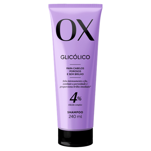 SHAMPOO OX 240ML GLICOLICO